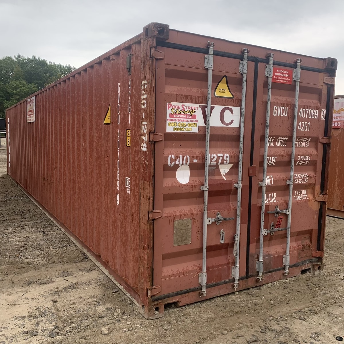 C40-1279 40′ Standard ($2800)
