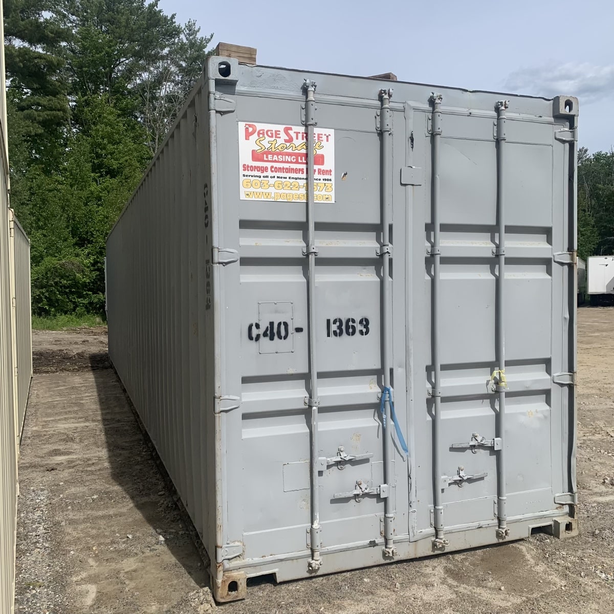 C40-1363 40′ High Cube ($3200)