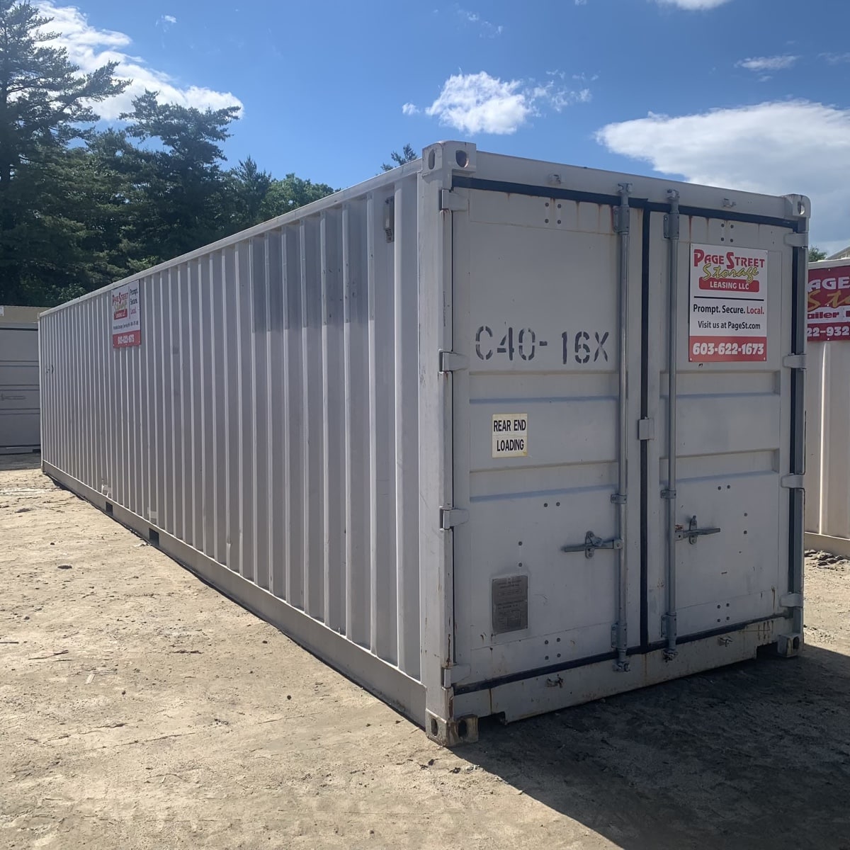 C40-16X 40′ Standard Double-Door ($3000)