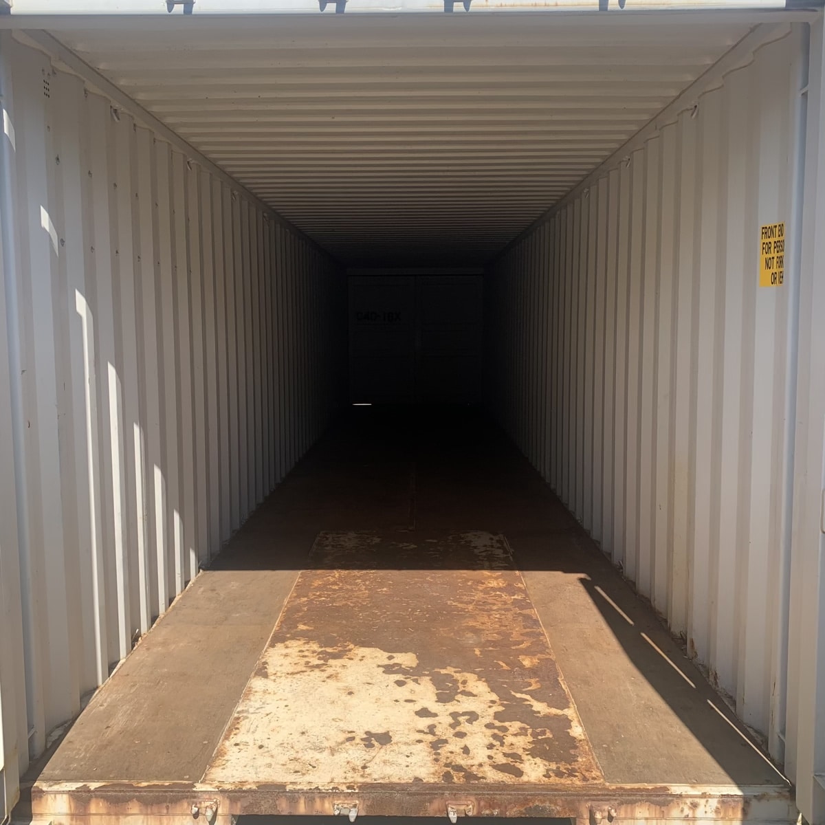 C40-16X 40′ Standard Double-Door ($3000)