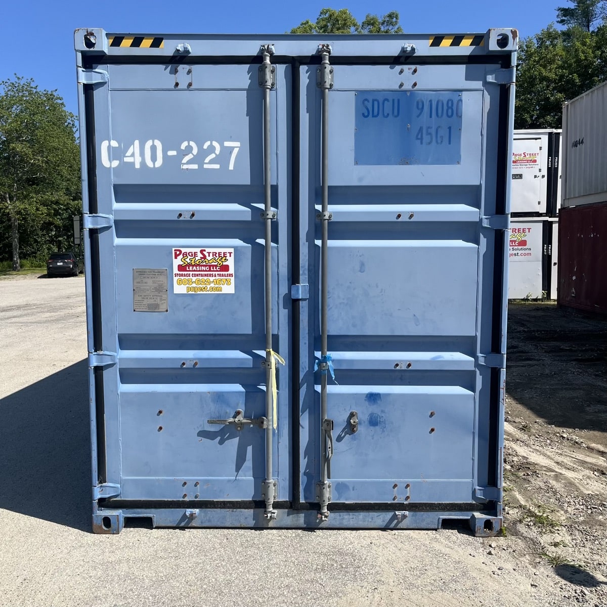 C40-227 40′ High Cube ($3200)