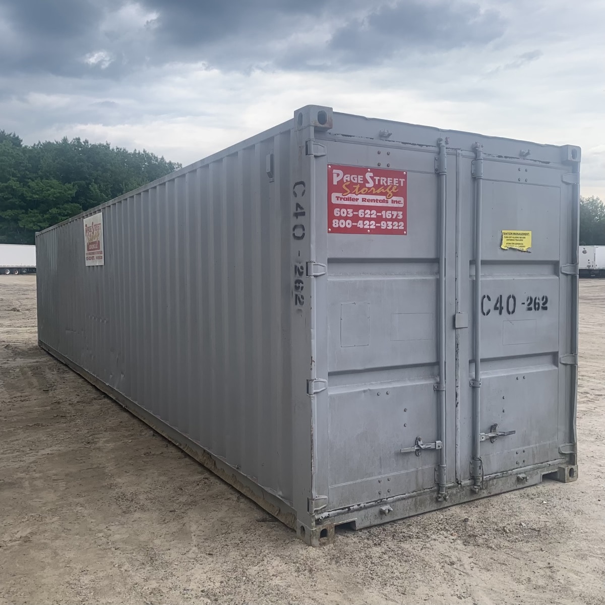 C40- 262 40′ Standard ($2800)