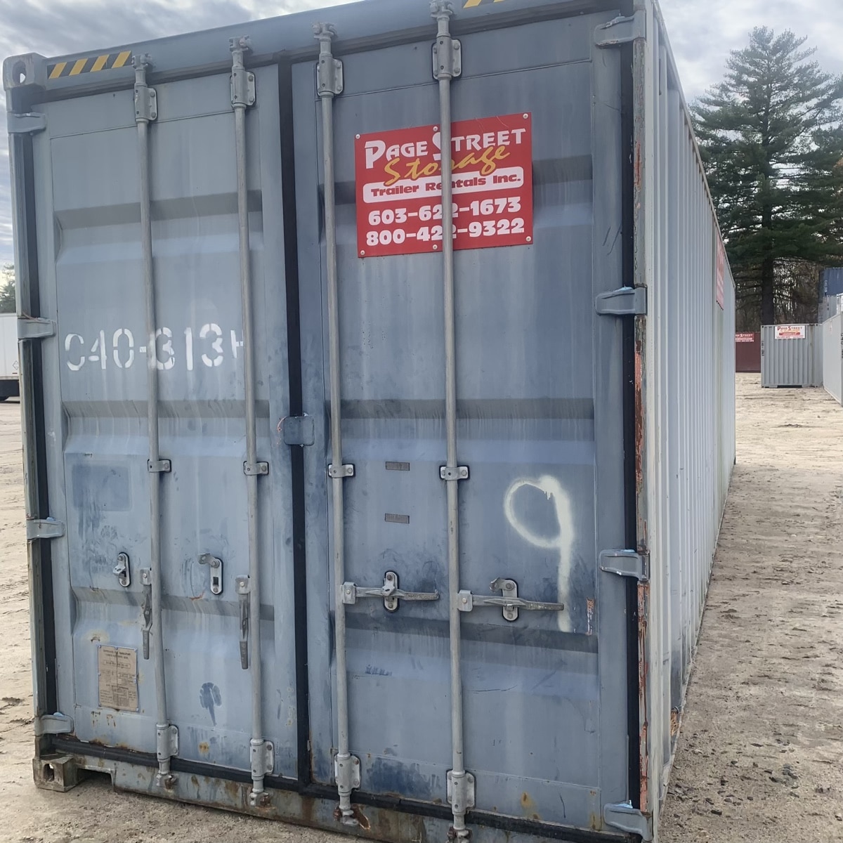 C40-313 40′ High Cube ($3300)