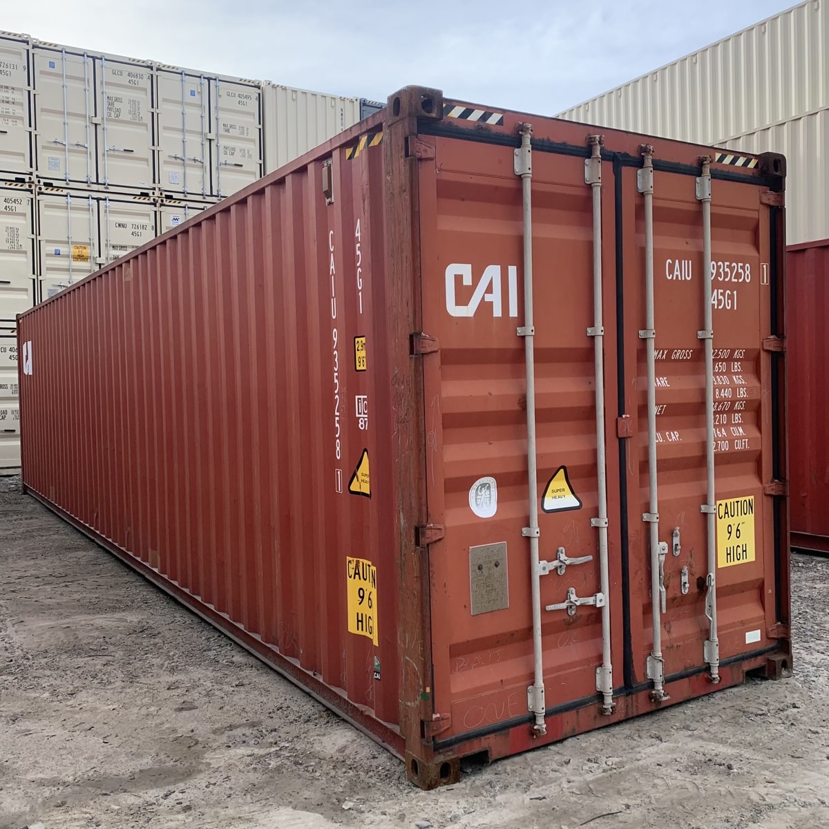 G40-1852 40′ High Cube ($2800)