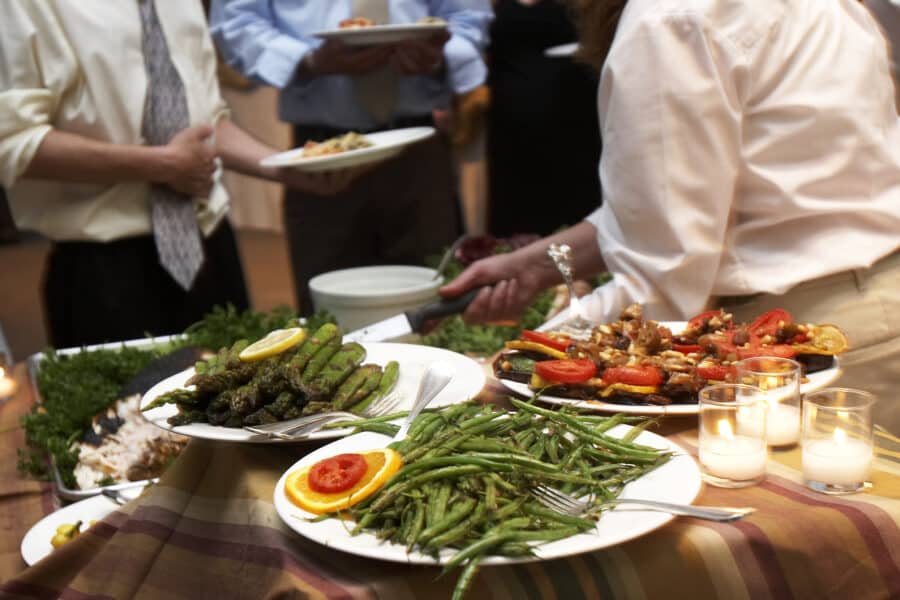 A catered event